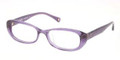 COACH Eyeglasses HC 6035 5097 Transp Purple 52MM