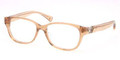 COACH Eyeglasses HC 6038 5094 Sand Beige 53MM