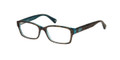 COACH Eyeglasses HC 6040 5116 Tort Teal 50MM