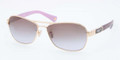 Coach Sunglasses HC 7012 910368 Gold Purple 56MM