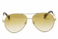 Coach Sunglasses HC 7019 909928 Gold Tort 59MM