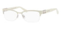 JIMMY CHOO Eyeglasses 86 08U0 Ivory Palladium 53MM