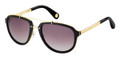MARC JACOBS Sunglasses 515/S 00OT Yellow Gold Blk 56MM
