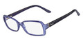SALVATORE FERRAGAMO Eyeglasses SF2668 424 Crystal Blue 52MM