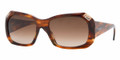 Versace VE4168 Sunglasses 163/13 HAVANA Br Grad