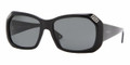 Versace VE4168 Sunglasses GB1/87 SHINY Blk GRAY