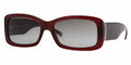 Versace VE4154B Sunglasses 815/11 DARK RED Transp