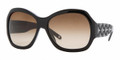 Versace VE4154B Sunglasses GB1/13 SHINY Blk Br Grad