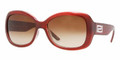 Versace VE4177H Sunglasses 814/13 METALLIC RED Br Grad