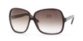 Yves Saint Laurent 6134/S Sunglasses 0KNH02  DK Br BURGUN (5616)