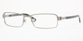 Versace VE1181 Eyeglasses 1262 BRUSHED Gunmtl (5117)