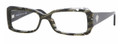 Versace VE3119 Eyeglasses 834 STRIPED Blk (5315)