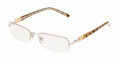 Dolce Gabbana DG1145 Eyeglasses 228 Slv TOTAL ANIMAL PRINT (4917)