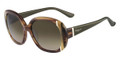 SALVATORE FERRAGAMO Sunglasses SF674S 216 Striped Br 55MM