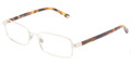 Dolce & Gabbana DG 1215 Eyeglasses 1025 Pale Gold 54-17-140