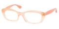 MIU MIU Eyeglasses MU 02MV QFI1O1 Orange Glitter 52MM