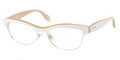 MIU MIU Eyeglasses MU 05MV KAT1O1 Top Ivory On Opal 54MM