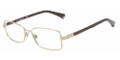EMPORIO ARMANI Eyeglasses EA 1004 3013 Pale Gold 52MM