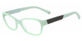 EMPORIO ARMANI Eyeglasses EA 3004F 5085 Aqua Grn Opal 52MM