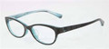 EMPORIO ARMANI Eyeglasses EA 3008F 5052 Blk Azure Variegated 53MM