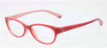 EMPORIO ARMANI Eyeglasses EA 3008F 5053 Striped Cherry Opal Pink 53MM