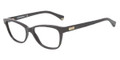 EMPORIO ARMANI Eyeglasses EA 3015F 5001 Matte Blk 53MM