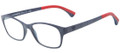 EMPORIO ARMANI Eyeglasses EA 3017 5122 Matte Blue 50MM