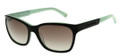 EMPORIO ARMANI Sunglasses EA 4004 50458E Blk Opal Aqua Grn 56MM