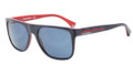 EMPORIO ARMANI Sunglasses EA 4014 510380 Top Blue On Red 56MM