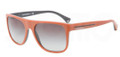 EMPORIO ARMANI Sunglasses EA 4014 510611 Top Brick Red Gray 56MM