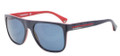 EMPORIO ARMANI Sunglasses EA 4014F 510380 Top Blue On Red 56MM