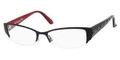 DIOR Eyeglasses 3770 0BOK Blk Red 52MM