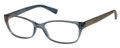 ARMANI EXCHANGE Eyeglasses AX 3009 8067 Ocean Teal Transp 53MM