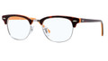Ray Ban Eyeglasses RX 5154 5160 Havana Orange 49MM