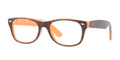Ray Ban Eyeglasses RX 5184 5160 Top Havana On Orange 50MM