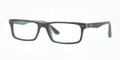 Ray Ban Eyeglasses RX 5277 5227 Top Blk On Grn 52MM