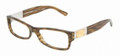 Dolce Gabbana DG3094 Eyeglasses 1726 BARBED HONEY (5416)
