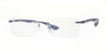 Ray Ban Eyeglasses RX 8720 1153 Gunmtl 54MM