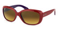 Ray Ban Sunglasses RB 4101 603885 Opal Violet Top Red 58MM