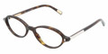 Dolce Gabbana DG3105 Eyeglasses 502 HAVANA (5216)