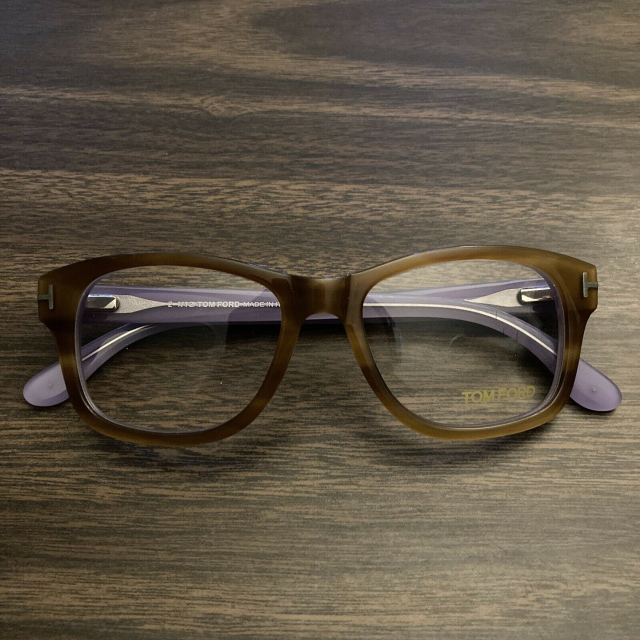 Tom Ford TF5147 Eyeglasses 56A Brown Sand 52-17-145 - Elite