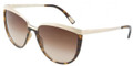 Dolce & Gabbana DG 2096 Sunglasses 466/13 Havana Br 57-16-140