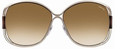 Tom Ford EMMELINE TF0155 Sunglasses 28F LIGHT Br