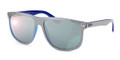 Ray Ban Sunglasses RB 4147 604140 Top Grey On Blue 56MM