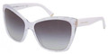 Dolce & Gabbana DG 4111M Sunglasses 18968G Wht Lace 59-15-135