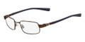 NIKE Eyeglasses 4246 233 Walnut Navy 53MM