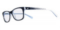 NIKE Eyeglasses 5509 410 Dark Blue Wht 46MM
