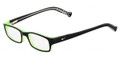 NIKE Eyeglasses 5515 002 Blk Lime Grn 46MM