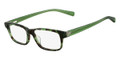 NIKE Eyeglasses 5518 316 Grn Tort 49MM