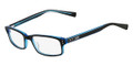 NIKE Eyeglasses 7223 015 Blk Crystal Blue 52MM